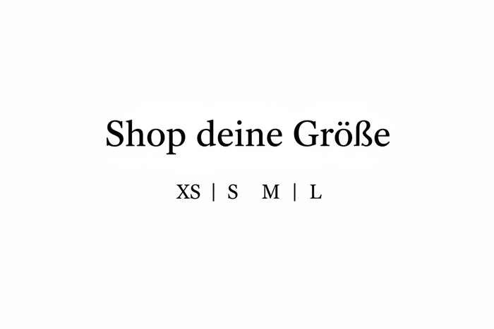 Shop deine Größe