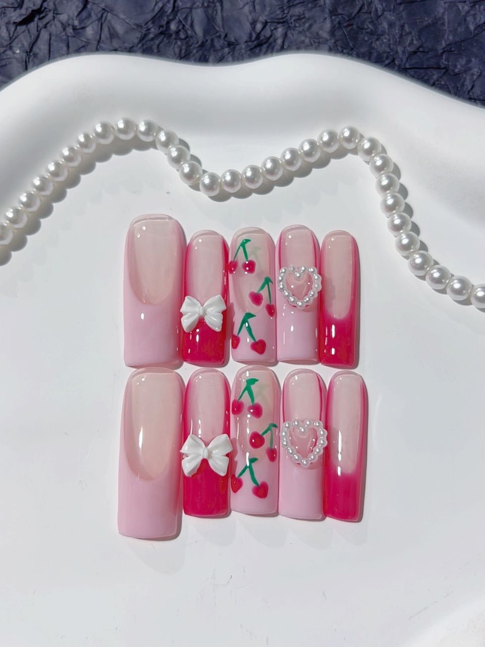 Lange Press on nails