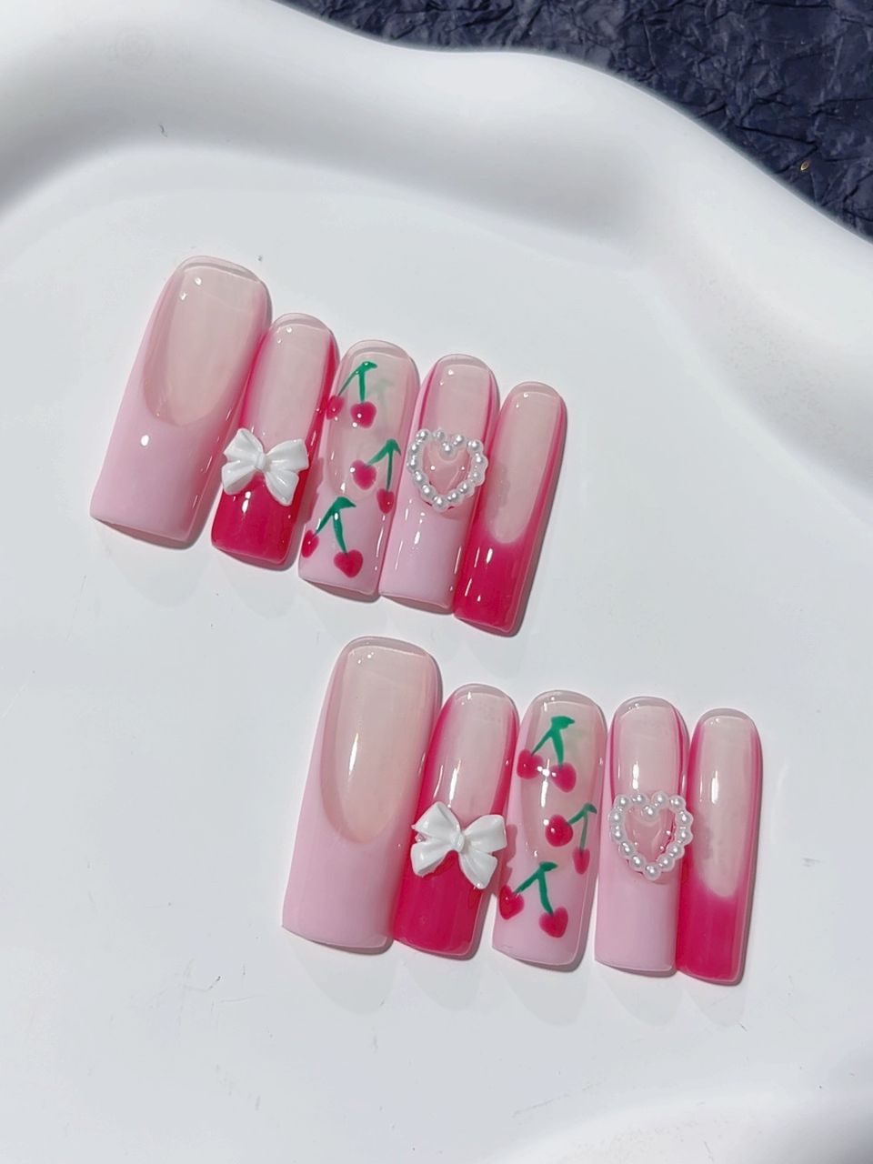 Lange Press on nails