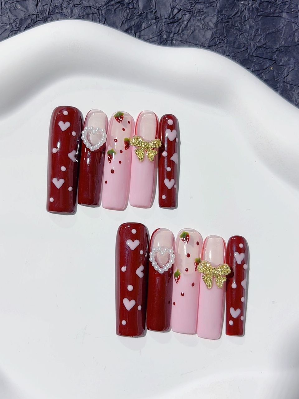 Lange Press on nails