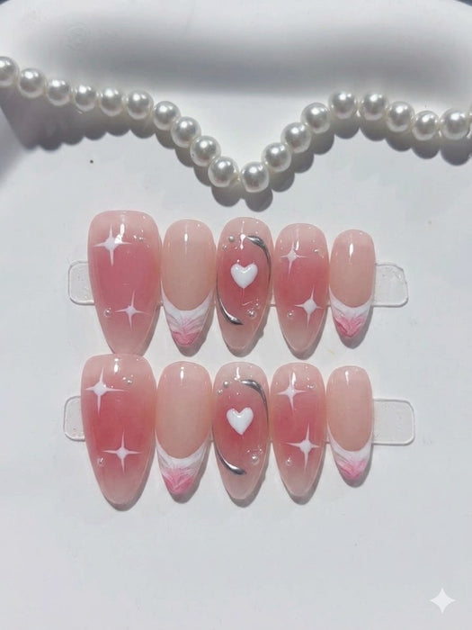 Pink Aura Heart Set