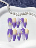 Mittel lange Press on Nails