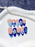 Mittel lange Press on nails