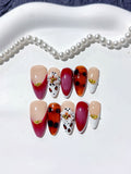 Mittel lange Press on nails