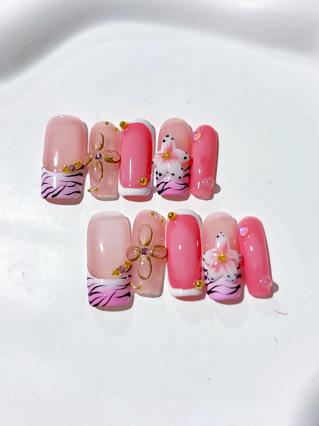 Lange Press on nails