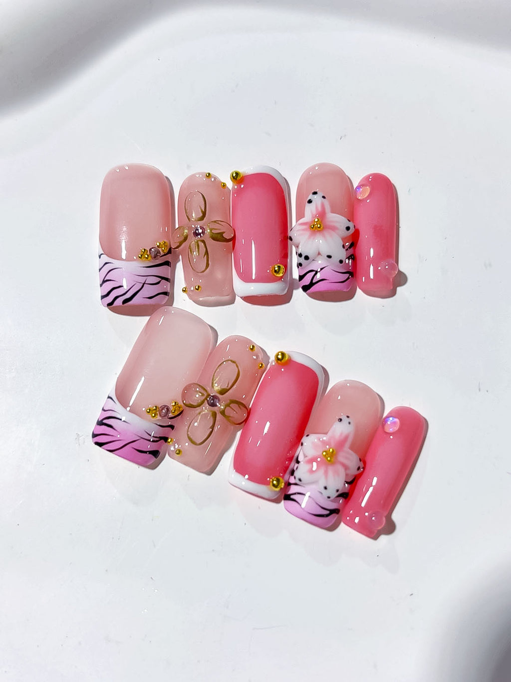Lange Press on nails
