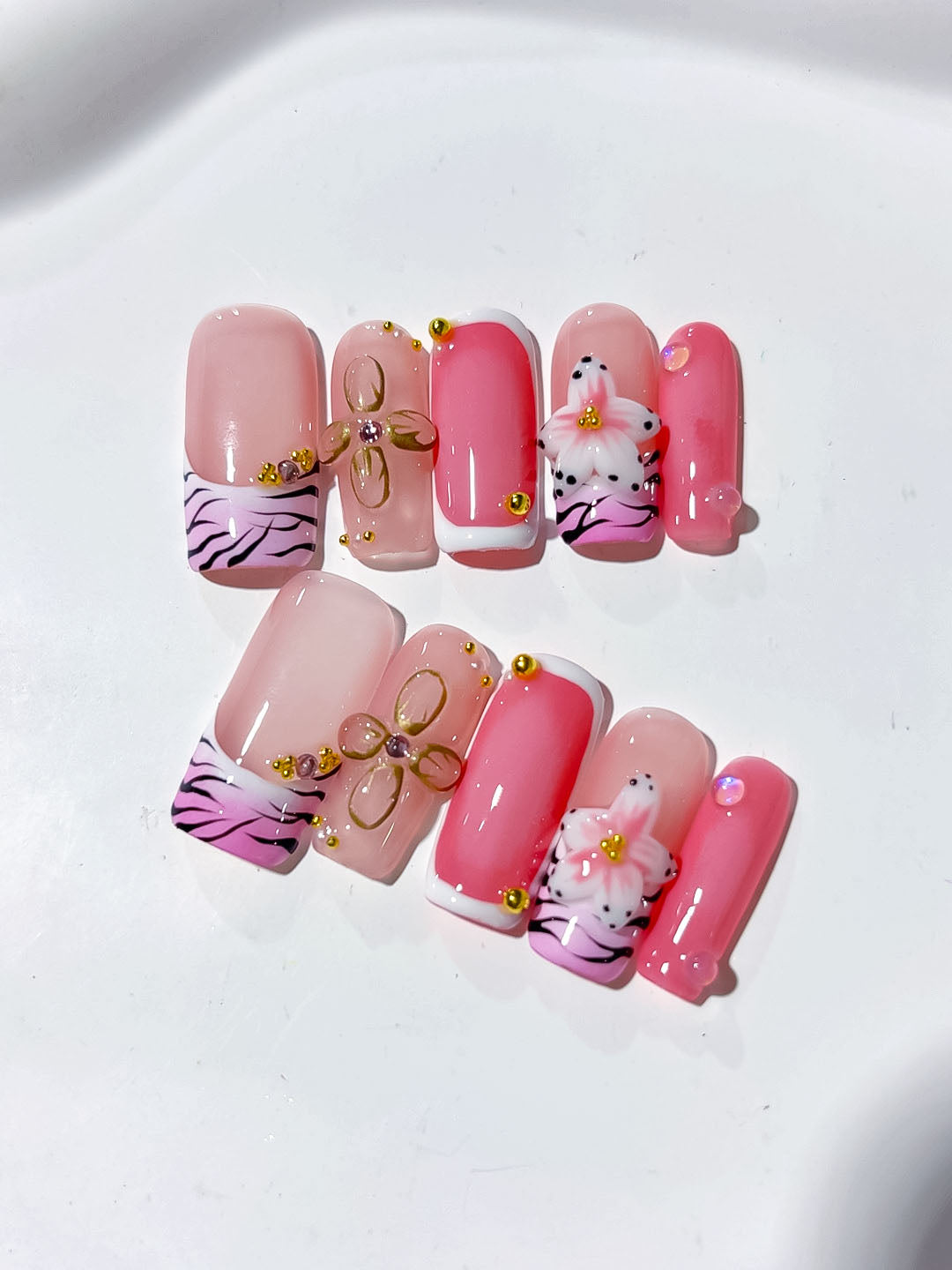Lange Press on nails