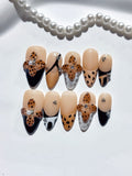 Mittel lange Press on nails