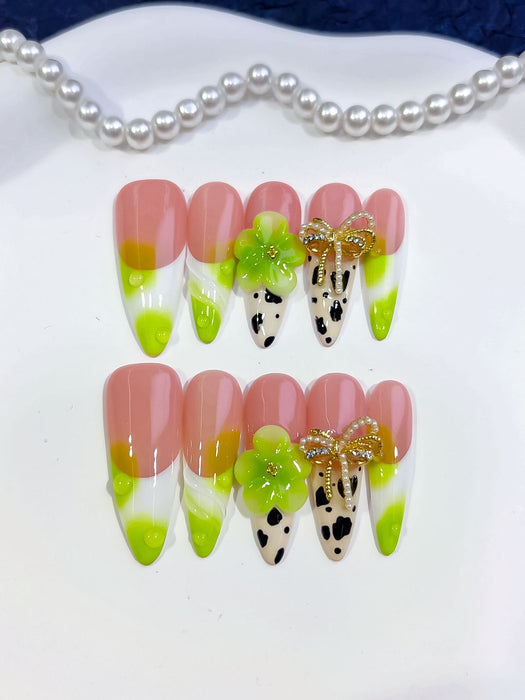Lime Cow Couture