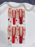 Lange Press on nails