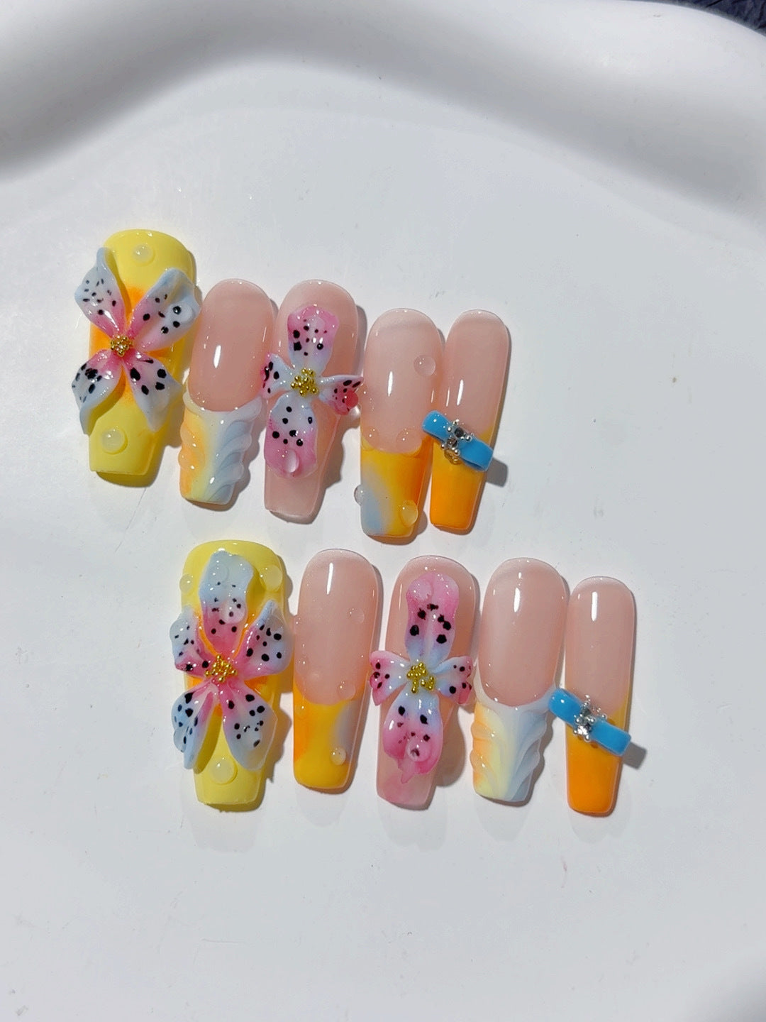 Lange Press on nails