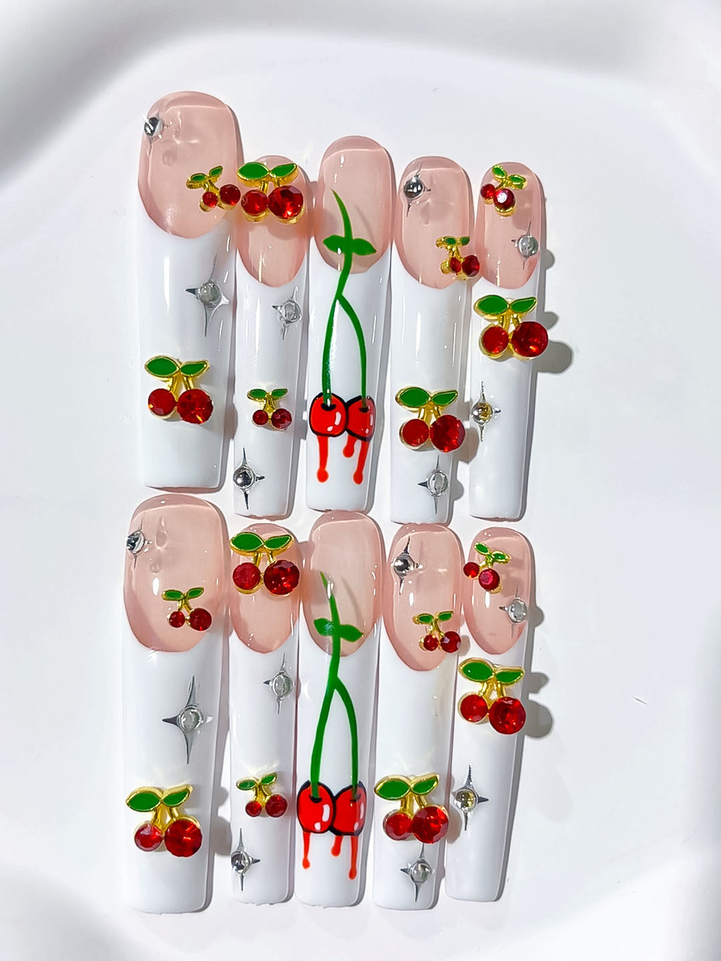 Lange Press on nails