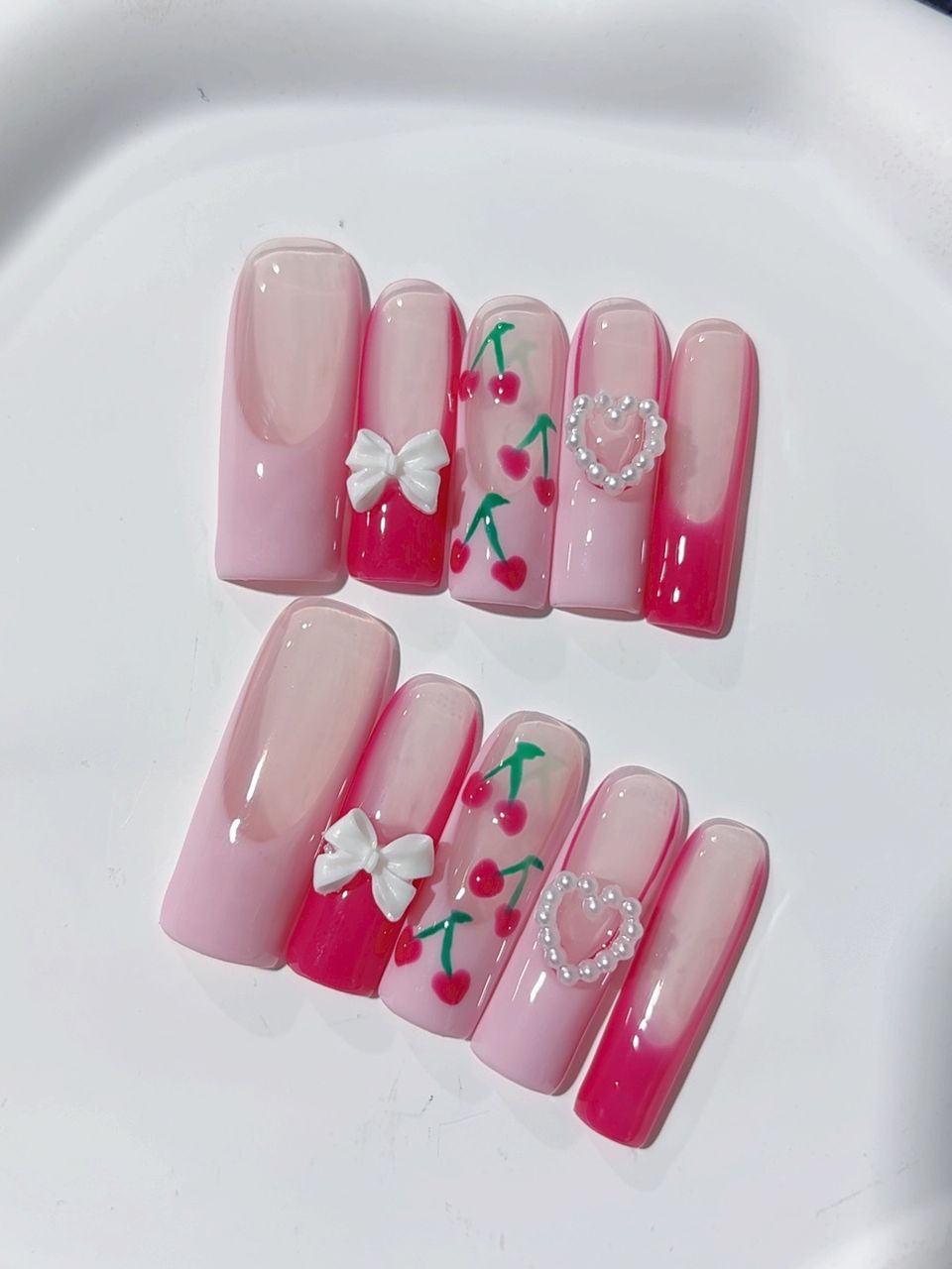 Lange Press on nails