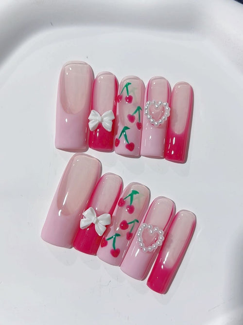 Lange Press on nails