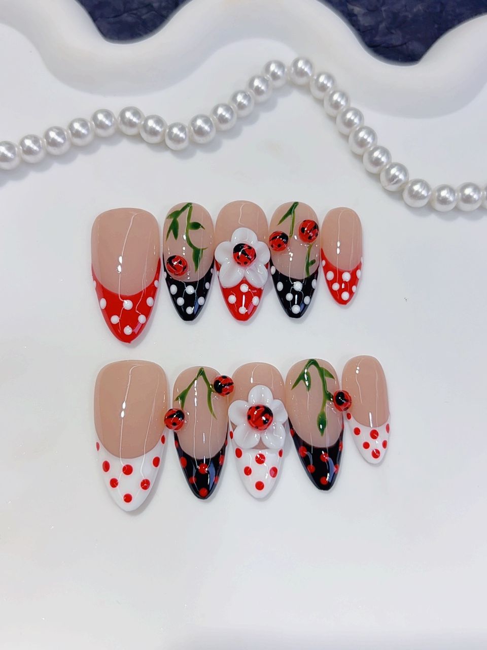 Mittel Lange Press on nails