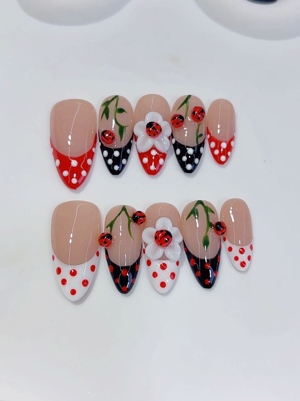 Mittel Lange Press on nails